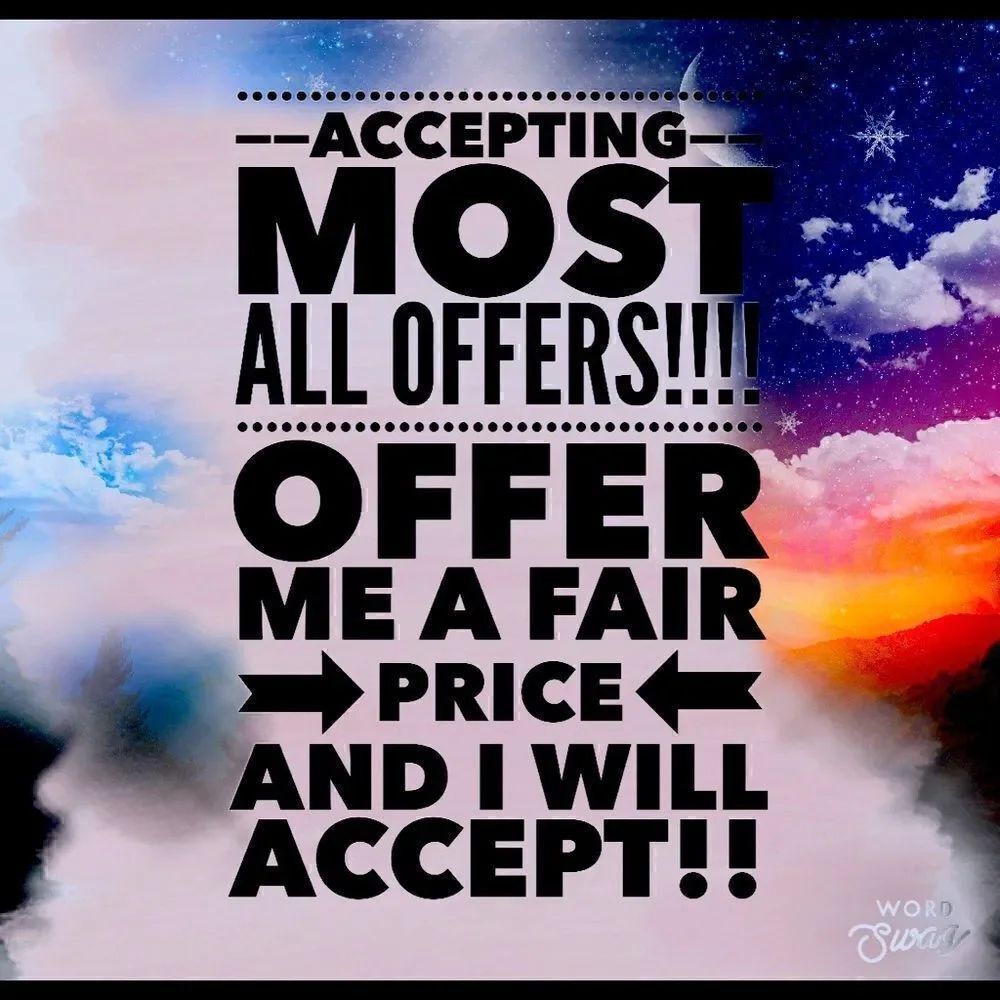💙❤️💜MAKE ME A FAIR OFFER!!!!